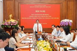 Đảng ủy Vinachem sơ kết công tác 6 tháng đầu năm 2026