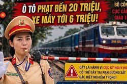 Khi CSGT 'bắt trend' tuy&ecirc;n truyền ph&aacute;p luật giao th&ocirc;ng
