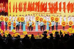 Lễ kỷ niệm long trọng 50 năm Ng&agrave;y th&agrave;nh phố S&agrave;i G&ograve;n - Gia Định ch&iacute;nh thức mang t&ecirc;n Chủ tịch Hồ Ch&iacute; Minh