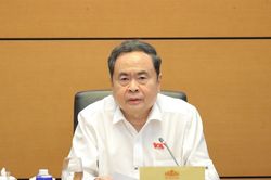 Chủ tịch Quốc hội Trần Thanh Mẫn chủ tr&igrave; họp giao ban L&atilde;nh đạo Quốc hội th&aacute;ng 7