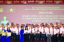 Đảng ủy EVNHCMC sơ kết c&ocirc;ng t&aacute;c 6 th&aacute;ng đầu năm v&agrave; triển khai nhiệm vụ 6 th&aacute;ng cuối năm