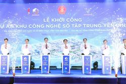 Khởi công khu công nghệ số hơn 3.500 tỷ đồng tại Thái Nguyên