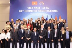 Kết thúc đàm phán Hiệp định Thương mại Tự do Việt Nam - EFTA