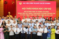 Hệ thống quản trị quốc gia hiện đại - 'lá chắn' bảo vệ nền tảng tư tưởng của Đảng