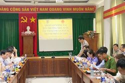Bộ Tư pháp khảo sát công tác bồi thường nhà nước tại THADS TP Cần Thơ