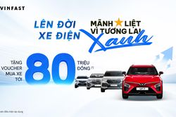 VinFast tặng voucher l&ecirc;n tới 80 triệu đồng để kh&aacute;ch cũ chuyển đổi sang xe điện