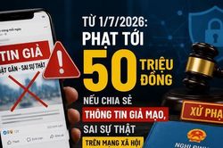 Phạt tới 50 triệu đồng nếu tung tin giả trên mạng xã hội