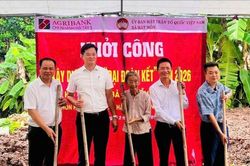 X&atilde; H&aacute;t M&ocirc;n khởi c&ocirc;ng x&acirc;y dựng nh&agrave; Đại đo&agrave;n kết cho hộ c&oacute; ho&agrave;n cảnh kh&oacute; khăn