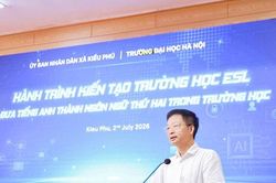Xã Kiều Phú xây dựng trường học ESL, đưa tiếng Anh thành ngôn ngữ thứ hai
