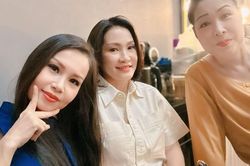 Hồng Đào gây chú ý với khoảnh khắc bên 2 đồng nghiệp thân thiết