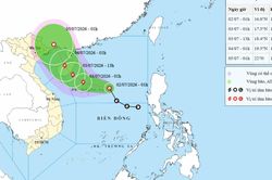 Áp thấp nhiệt đới mạnh lên thành bão, miền Bắc đón mưa lớn từ ngày 4/7