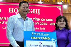 C&agrave; Mau: Tập trung nguồn lực ho&agrave;n th&agrave;nh x&acirc;y dựng 1.069 căn nh&agrave; Đại đo&agrave;n kết