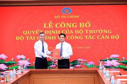 Đại t&aacute; Vũ Cao Sơn giữ chức Ch&aacute;nh Văn ph&ograve;ng Bộ T&agrave;i ch&iacute;nh