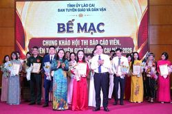 Bế mạc Hội thi Báo cáo viên, tuyên truyền viên giỏi tỉnh Lào Cai 2026