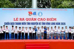 Vĩnh Long sôi nổi ra quân cao điểm Chiến dịch thanh niên tình nguyện hè