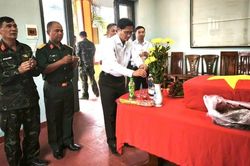 Xã Krông Bông quy tập được 2 hài cốt liệt sĩ tại khu vực núi Đá Đen, dưới chân dãy núi Chư Yang Sin