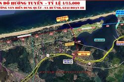 Quảng Ngãi: Thông qua chủ trương đầu tư 6.000 tỷ đồng triển khai dự án đường ven biển Dung Quất-Sa Huỳnh, giai đoạn 3