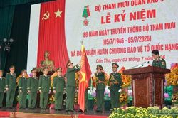Kỷ niệm 80 năm Ngày truyền thống Bộ Tham mưu Quân khu 9 và đón nhận Huân chương bảo vệ Tổ quốc hạng Nhất