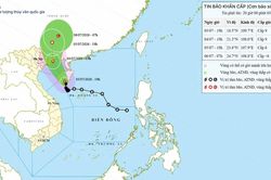 Bão số 1 giật cấp 11 cách cách đặc khu Bạch Long Vĩ khoảng 280km