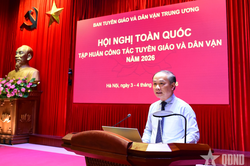 32.000 đồng chí tham gia hội nghị toàn quốc tập huấn công tác tuyên giáo và dân vận