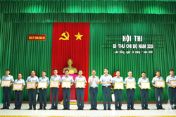 Trung đoàn 920 tổ chức thành công Hội thi Bí thư chi bộ giỏi năm 2026