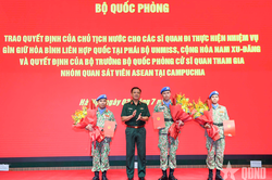 Lần đầu tiên có sĩ quan Quân đội Việt Nam đảm nhận vị trí cấp cao tại phái bộ gìn giữ hòa bình
