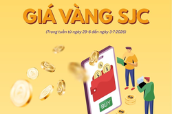 Biến động giá vàng SJC tuần qua: Bứt tốc mạnh mẽ