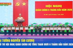 Đại tướng Nguyễn Tân Cương chủ trì Hội nghị quân chính Bộ Tổng Tham mưu 6 tháng đầu năm 2026