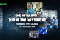 Hướng dẫn tham gia Cuộc thi trực tuyến 'Tìm hiểu kiến thức an toàn, vệ sinh lao động' trong Công đoàn Quân đội lần thứ III, năm 2026