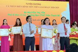 Nữ cán bộ cơ sở tận tụy, gần dân, vì cộng đồng