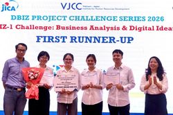 Sinh viên Ngoại thương tranh tài tại cuộc thi dự án kinh doanh số DBIZ 1 Challenge 2026