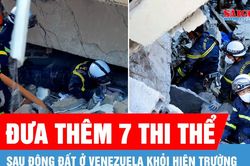 Đưa thêm 7 thi thể sau động đất ở Venezuela khỏi hiện trường