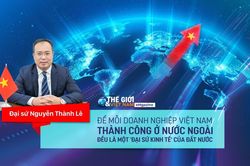Để mỗi doanh nghiệp Việt Nam thành công ở nước ngoài đều là một 'Đại sứ kinh tế' của đất nước