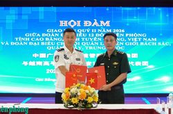 Tăng cường phối hợp đảm bảo an ninh trật tự ở khu vực bi&ecirc;n giới, cửa khẩu tỉnh Cao Bằng