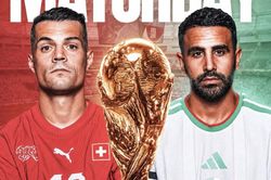 Trực tiếp Thụy Sỹ 0-0 Algeria (hiệp 1): Trận đấu bắt đầu