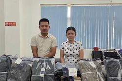 Phá đường dây sản xuất hàng giả, thu giữ hàng chục nghìn áo thun 'hàng hiệu'
