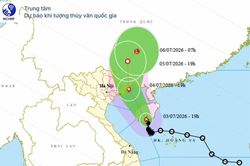 Bão số 1 đổ bộ tối mai, đất liền hứng chịu gió giật cấp 9-10