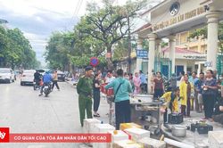 Xử lý tình trạng bán hàng rong, lấn chiếm vỉa hè ở phường Hạc Thành