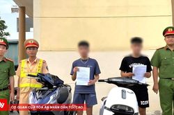 Xử phạt nhóm thanh thiếu niên 'bốc đầu' gây mất an toàn giao thông