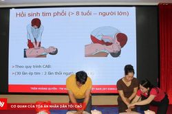 Tập huấn kỹ năng phòng chống thiên tai cho 40 Trưởng bản