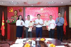 Báo Công lý trao quyết định bổ nhiệm lãnh đạo cấp phòng