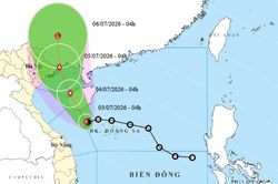 Bão số 1 chính thức hình thành, hướng vào ven biển Quảng Ninh - Hải Phòng