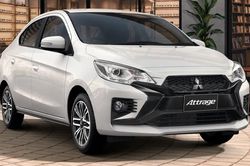 Mẫu sedan giá rẻ của Mitsubishi tiếp tục được nâng cấp dù đang bị thất thế