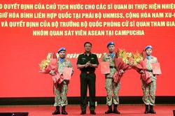 Lần đầu Việt Nam có sĩ quan giữ vị trí cấp cao tại phái bộ gìn giữ hòa bình