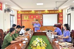 Trực tiếp kiểm sát THAHS tại cộng đồng đợt 2 tại 22/22 UBND cấp xã