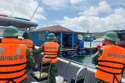 Quảng Ninh khẩn trương ứng ph&oacute; b&atilde;o số 1