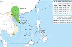 Bão số 1 di chuyển chậm, cách đảo Hải Nam (Trung Quốc) khoảng 110 km