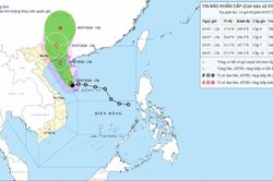Bão số 1 áp sát Bắc Vịnh Bắc Bộ, ven biển Quảng Ninh - Hưng Yên mưa lớn, gió giật mạnh
