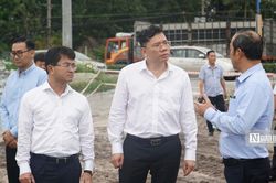 Thiếu nguyên vật liệu, cao tốc Tp.HCM - Thủ Dầu Một - Chơn Thành bị chậm