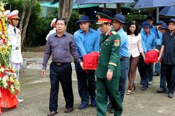 Ban Chỉ đạo 515 tỉnh An Giang đ&oacute;n Đội K93 ho&agrave;n th&agrave;nh nhiệm vụ trở về nước